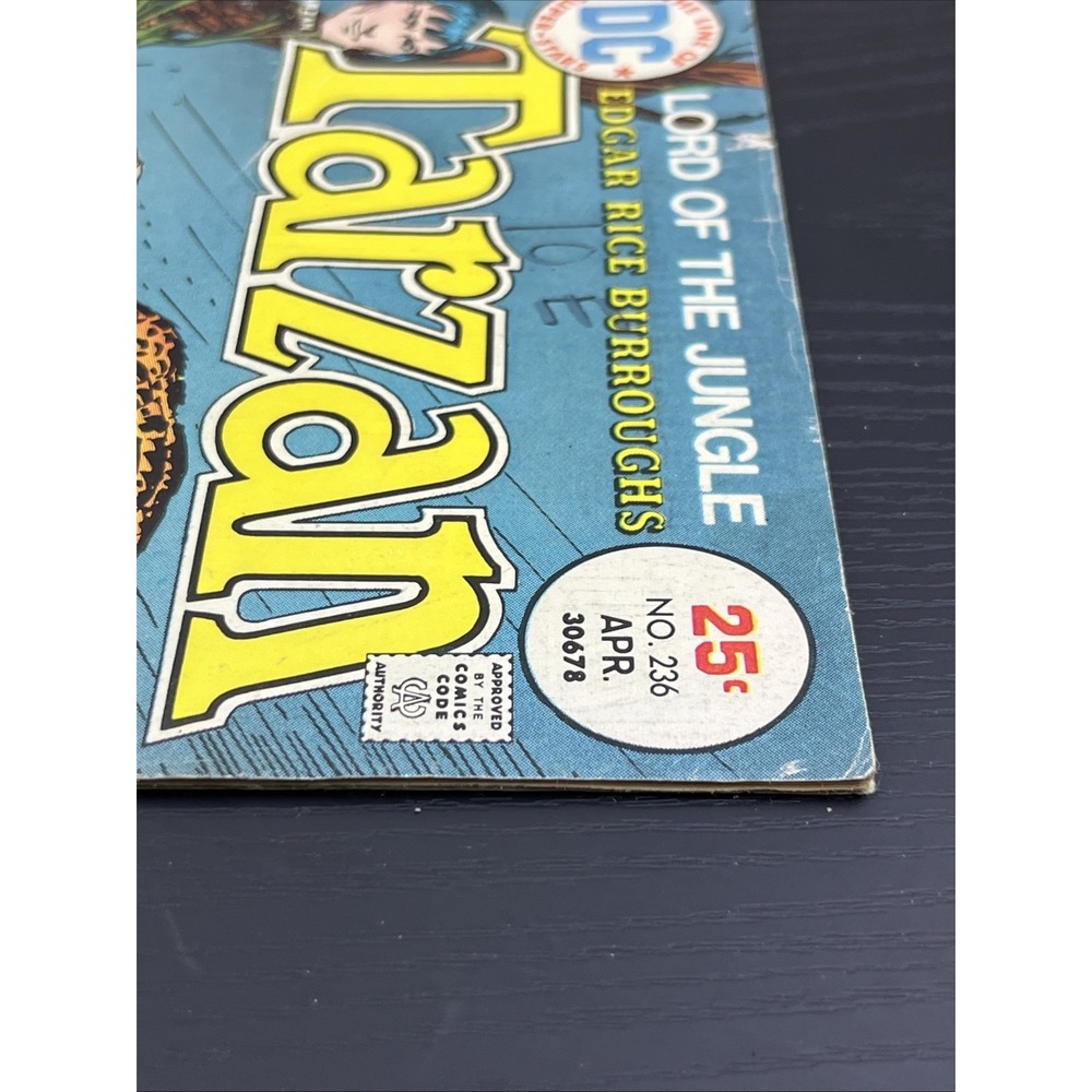 Tarzan Lord Of The Jungle #236 DC Comics 1975 Bronze Age Comic - Picture 7 of 11